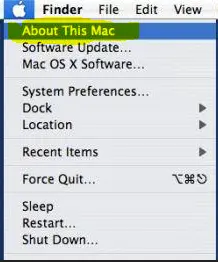 find your mac operating system